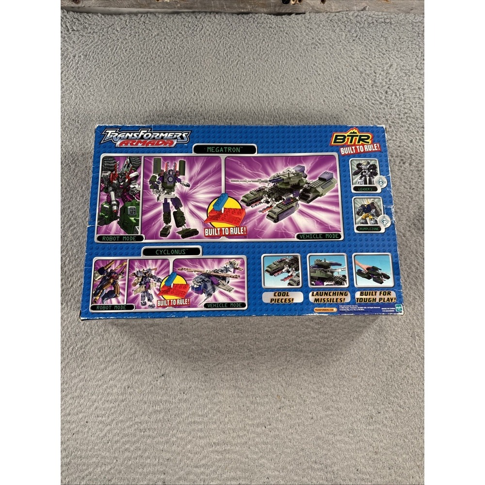 Transformers Armada - Megatron/ Cyclonus Build To Rule New 7058(2003) - Picture 3 of 6